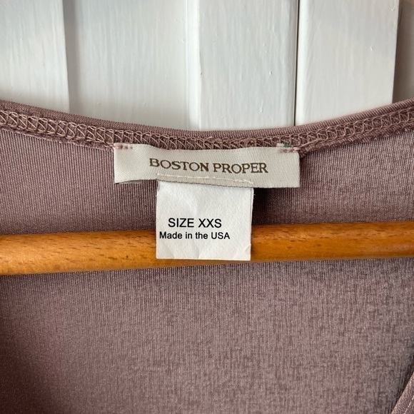 BOSTON PROPER wrap Mini dress Size XXS - Picture 3 of 5